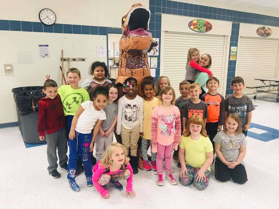 Active Health Clinics visiting a group of Fort Dodge schoolchildren